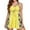 Yellow, variant on ibiyuan Women's Plus Size Tankini Swimsuits 2 Piece Tankini with Pockets 2026 Tummy Control Bathing Suit Swimwear Floral Print 2 Piece Swimsuit for Women,Blue