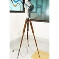 thumbnail image 5 of Industrial Style Floor Spotlight Vintage Studio Search Light Wooden Tripod stand Light Home & Office, 5 of 6