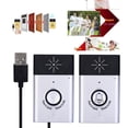 thumbnail image 2 of Timbre de intercomunicador inalámbrico, intercomunicador de voz eléctrico multifunción Timbres de puerta de intercomunicador de timbre de Plata Hugo timbre de puerta con intercomunicador inalámbrico, 2 of 10