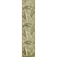 thumbnail image 4 of Nourison Aloha Indoor/Outdoor Ivory Green 2' x 6' Area Rug (2x6), 4 of 8