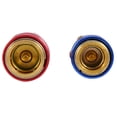 thumbnail image 4 of Qiilu R134a Auto Car Quick Coupler Connector Brass Adapters Low & High Side AC Manifold, Conversion Adapters,Refrigerant Quick Couplers, 4 of 4