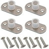 YES Time 4 Pcs Sliding Door Nylon Guide Wheel Floor Guide Roller Stay Roller Guide