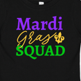 thumbnail image 4 of Inktastic Mardi Gras Squad with Fleur Di Lis Boys or Girls Baby T-Shirt, 4 of 5