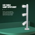 thumbnail image 2 of HEALEEP Indoor Led Spot Light Silver Aluminum Glass 1 Set Showcase Window, 2 of 8
