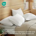thumbnail image 3 of Pillow Cases Standard Size Set of 4 - White Pillow Cases 4 Pack,Super Soft, 3 of 5
