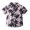 Pink, variant on Toddler Boys Short Sleeve Summer Casual Gentleman Tops Hawaii Beach Holiday Floral Shirts T Shirt For Kids 18-24 Months