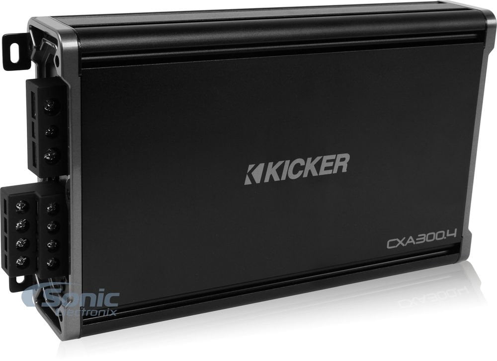 Kicker Car Audio 43CXA3004 300W 4-Channel Amplifier with Premium