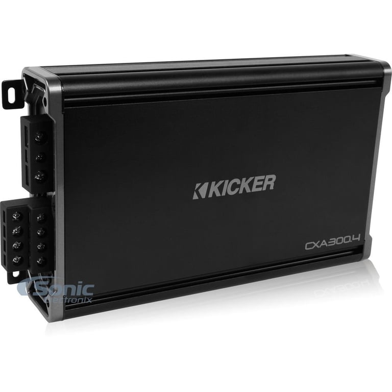 Kicker Car Audio 43CXA3004 300W 4-Channel Amplifier with Premium