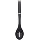 thumbnail image 2 of Cuchara ranurada KitchenAid KO004OHOBA Gourmet de nailon negra, 2 of 10