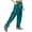 Green, variant on Men's Tear Away Pants Side Split Snap Open Bottom Sweatpants Breakaway Post Surgery Pants with Pockets
