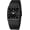 Black, variant on Men’s Rectangular Quartz Wrist Watch with Date Display, Adjustable Stainless Steel Mesh Strap Daily Splash Resistant Thin Dial Watch