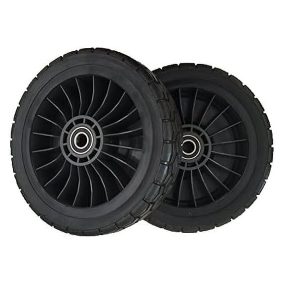 HRC216 Lawn Mower Front Wheels - 2 Pack Replacement for 44700-VK6-020ZA - Durable Wheel Assembly Kit for Honda HRC216 Mowers