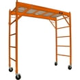 thumbnail image 3 of WEN Products 6.25' x 6.25' x 2.5' 4 Wheel Steel Baker Style Scaffold, 3 of 7