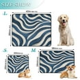 thumbnail image 3 of RMDQTR 3Pack Set of Small Pet Potty Pads Reusable Ultra-Absorbent Pet Training Pads Leak-Proof Pet Pads Dark Blue Zebra Stripes, 3 of 7