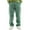 Green, variant on Zimjoy Black Pants Men Corduroy Elastic Waist Wide Leg Casual Pant Loose Fit Mens Baggy Sweatpants Drawstring Camo Pants Fashion Pant with Pockets, Black L