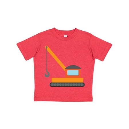 

Inktastic Kids Construction Crane Gift Toddler Boy or Toddler Girl T-Shirt