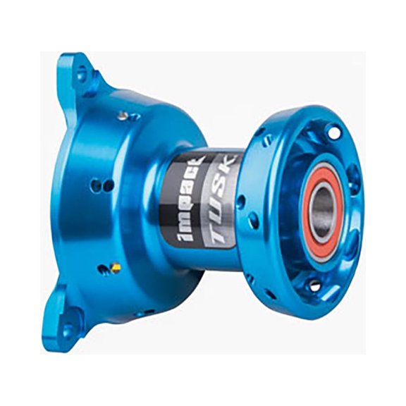 Impact Motorcycle Hub - Front Blue Compatible With Gas Gas MC 65 2021