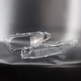 thumbnail image 4 of Headlight Lenses Plastic Covers 2PCS New Headlight Headlamp Lens Cover Left and Right Fit For BMW For F30 2012-2015 Clear Car Headlight Headlamp Lens Clear Lens Cover, 4 of 4