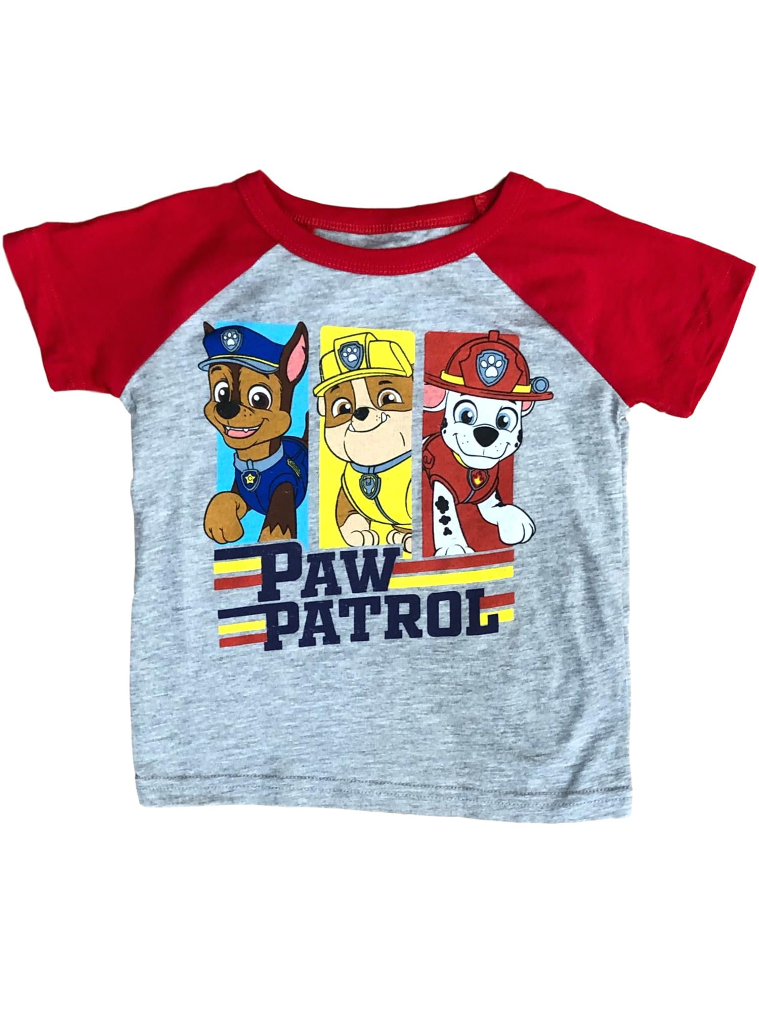 Nickelodeon Paw Patrol Short Sleeve T Shirt Boy Size 5T