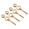 thumbnail image 1 of Rdeghly Door Pull,4pcs/pack Mini Simple Vintage Pull Rings Cosmetic Case Jewelry Box Attachment Handle,Pull Ring, 1 of 8