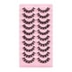 thumbnail image 1 of DH06-2 10 pairs 3D Mink Band Lashes Extension Natural False Eyelashes, 1 of 5