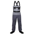 thumbnail image 2 of Kylebooker Waterproof Breathable Stockingfoot Chest Waders Featuring Premium Five Layer Fabric Fishing Hunting Waders KB007, 2 of 11