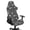 Gothic Skull, variant on Uorisanigo Sea Turtle Gaming Chair Cover with Armrest Covers Easy to Install Computer Chair Seat Cover with Elastic Edge Breathable Rotating Chair Cover for Office Gift for Friends