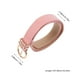 thumbnail image 4 of Cinturones vaqueros de PU con hebilla de anilla de moda para adolescentes, uniformes escolares, atuendos casuales y elegantes., 4 of 7