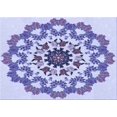 thumbnail image 1 of Ahgly Company Machine Washable Indoor Rectangle Transitional Slate Blue Area Rugs, 5' x 7', 1 of 7