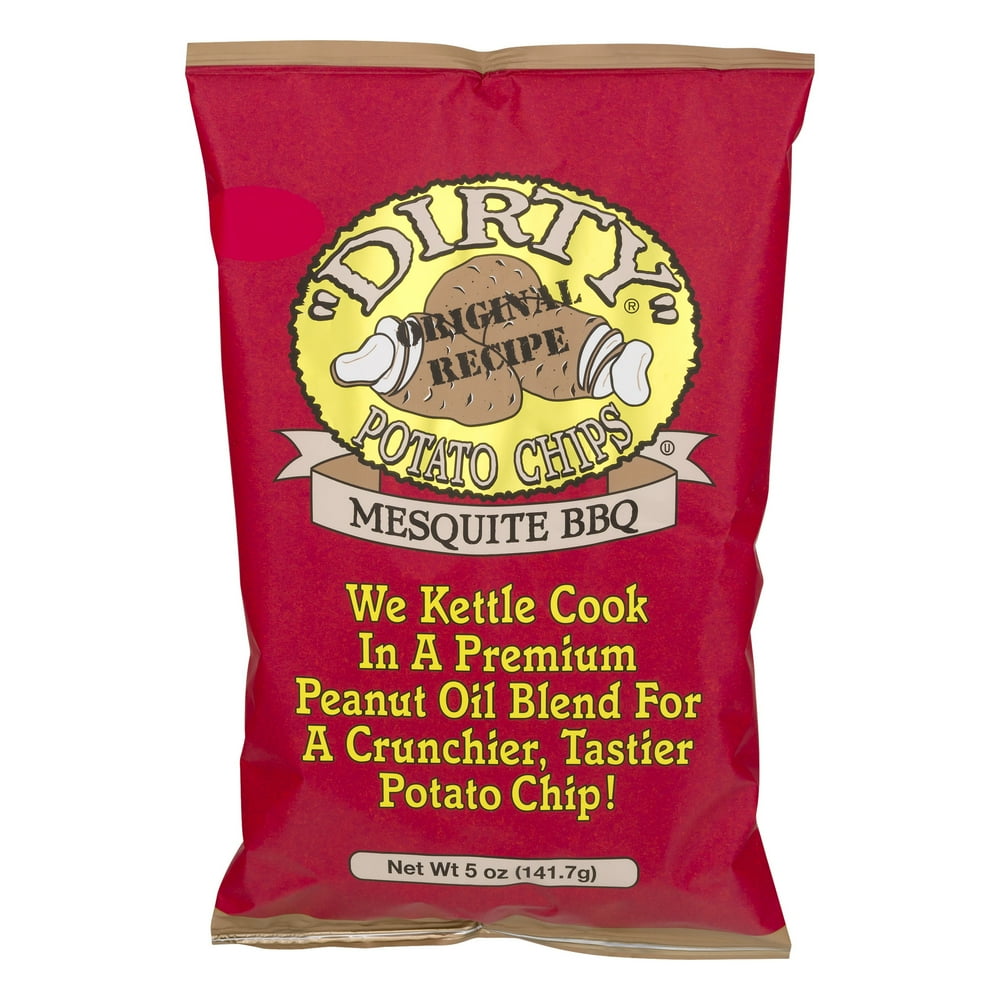 Dirty Mesquite BBQ Potato Chips, 5 Oz.