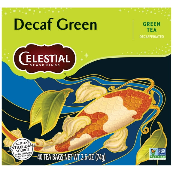 Celestial Seasonings Decaf Green Tea Bags (40 Count)