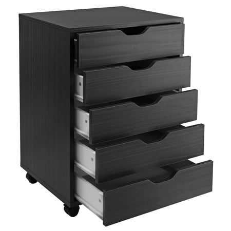 Winsome Wood Halifax 5 Drawer Cabinet Multiple Finishes Walmart