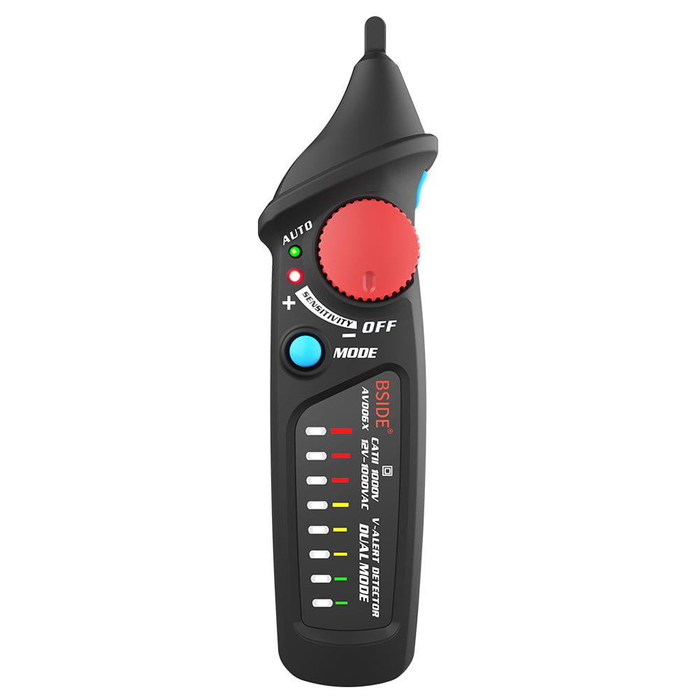 Non Contact AC Voltage Tester Pen Shaped Detector With Sound And Light Alarm New