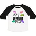 thumbnail image 3 of Inktastic Papa's Fishing Buddy with Colorful Fish Boys or Girls Toddler T-Shirt, 3 of 5