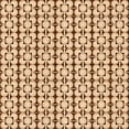 thumbnail image 1 of Ahgly Tapis d'Intérieur Lavable en Machine Carré Rouge, 6 Pieds Carré, 1 of 7