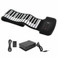 thumbnail image 2 of Piano Con Teclado Inscritable, Silicona de 88 Teclas, Teclados de Piano Inscrkables, Manual Inscriptable De Piano, Teclado Portátil Educativo, Piano Conele de Control Plegable Plegable, 2 of 7