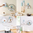 thumbnail image 5 of Adjustable Wall Mounted Pot Lid Rack Holder, Pan Cover Organizer for Kitchen Storage, TIKA, 5 of 7