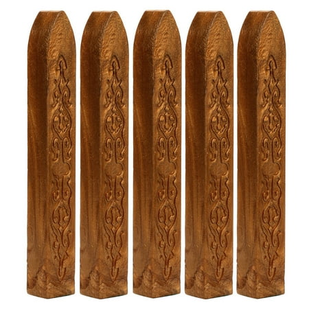 Sealing Wax Stick - OkrayDirect 5PCS Vintage Manuscript Sealing Seal Wax Sticks Wicks For Postage Letter KH