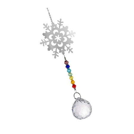 

Chandelier Crystals Car Interior Hanging Snowflake Window Hanging Crystal Pendant Water Drop Child