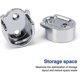 thumbnail image 3 of Pieces 25mm Rod Bracket, U Shaped Wardrobe Fixing, Zinc Alloy Round Wardrobe Tube, for Bathroom Wardrobe Bedroom Kitchen, 3 of 5
