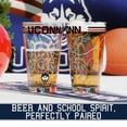 thumbnail image 2 of Greenline Goods University of Connecticut Pint Beer Glasses Set of 2 - Full Color Huskies Logo & Campus Map – UConn Huskies Gift Idea for College Grads & Alumni - College Glassware, 2 of 6