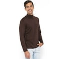 thumbnail image 2 of Stretch Is Comfort Men's Oh So Soft Luxe Mock Neck Turtleneck Long Sleeve Shirt | Adult Small- 5x, 2 of 6