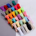 thumbnail image 3 of Cordones planos para zapatillas de deporte, cordones de tela de 8mm, 60-180cm, 1 par, 3 of 4