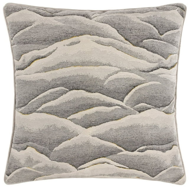 Paoletti Stratus Piping Detail Jacquard Cushion Cover