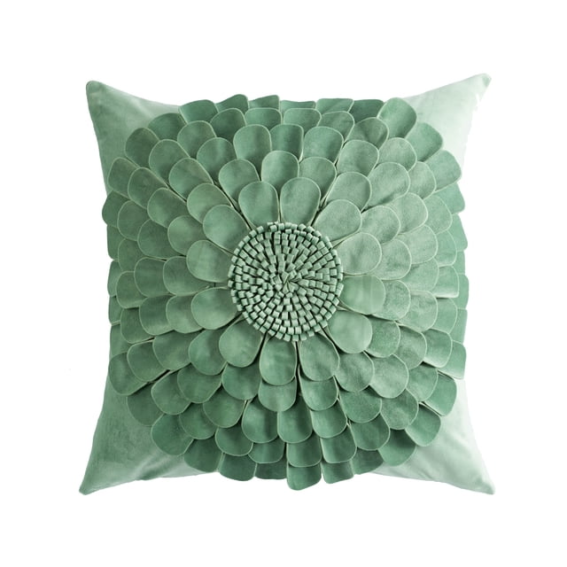Amdohai 3D Flower-shaped Pillow Case Soft Cushion Cover Romantic Pillowcase With Hidden