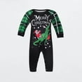 thumbnail image 3 of Chemise d'Automne Familiale Haut Pantalon à Carreaux Style de Noël Ensemble Quotidien (Vert P Papa), 3 of 9