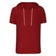 thumbnail image 4 of pstuiky camiseta de hombre, Camiseta deportiva informal de manga corta con capucha y cuello redondo para hombre camisetas de hombre l, 4 of 6