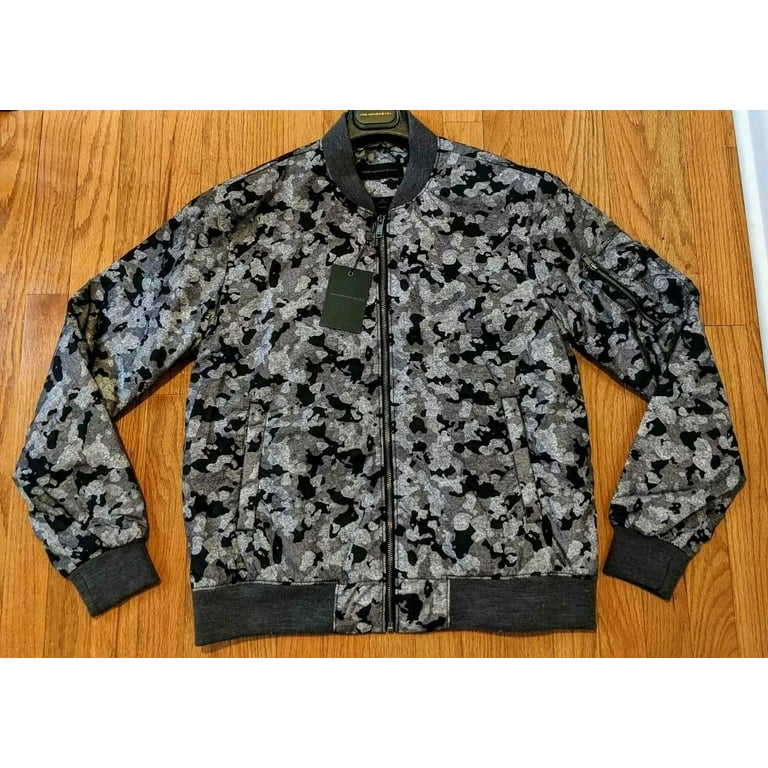 John Varvatos STING RAY Conway Camo Bomber Jacket US Small