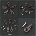 thumbnail image 3 of HEMOTON 50Pcs Multi Functional Glass Retainer Clips for Closet Panels and Heavy Mirror Mounting with Screws Included, 3 of 8