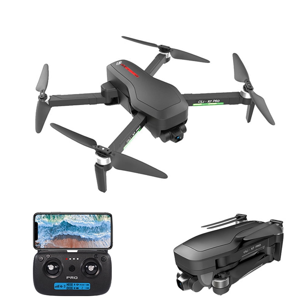 CSJ X7 PRO RC Drone with Camera 4K 5G Wifi 2 Gimbal Brushless